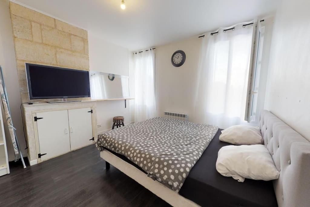 Maison Familiale En Pierre A 10 Min De Bordeaux Bassens  ภายนอก รูปภาพ